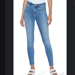 Wash Lab Nordstrom Elizabeth Skinny Jeans with Subtle Fading